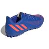 Adidas Predator Edge.4 Lace TF (Rubber Studs) Slip Resistant Durable Soccer Shoes Men Soccer Shoes Blue GX7796