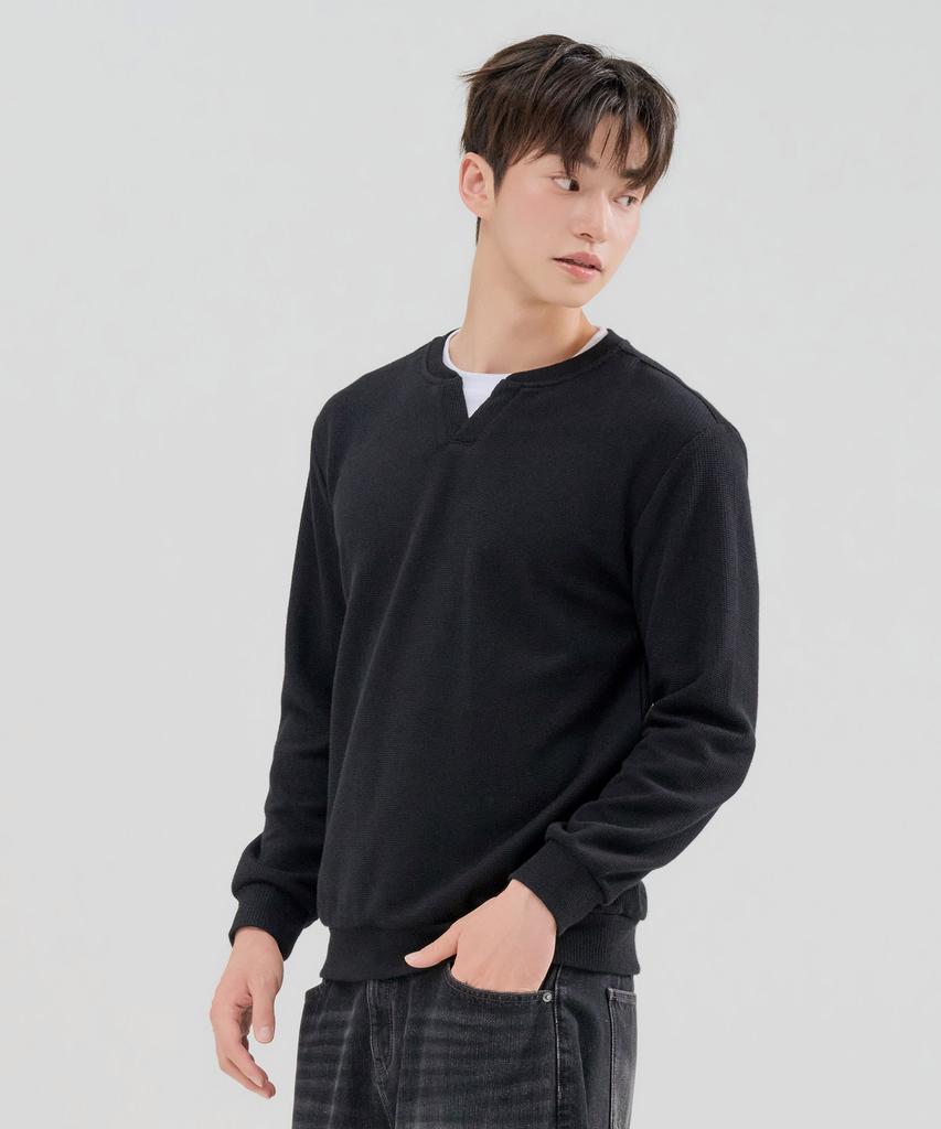 CHASECULT Men'S Layered Sweatshirt With Modified Neckline - Ferk5119B03
