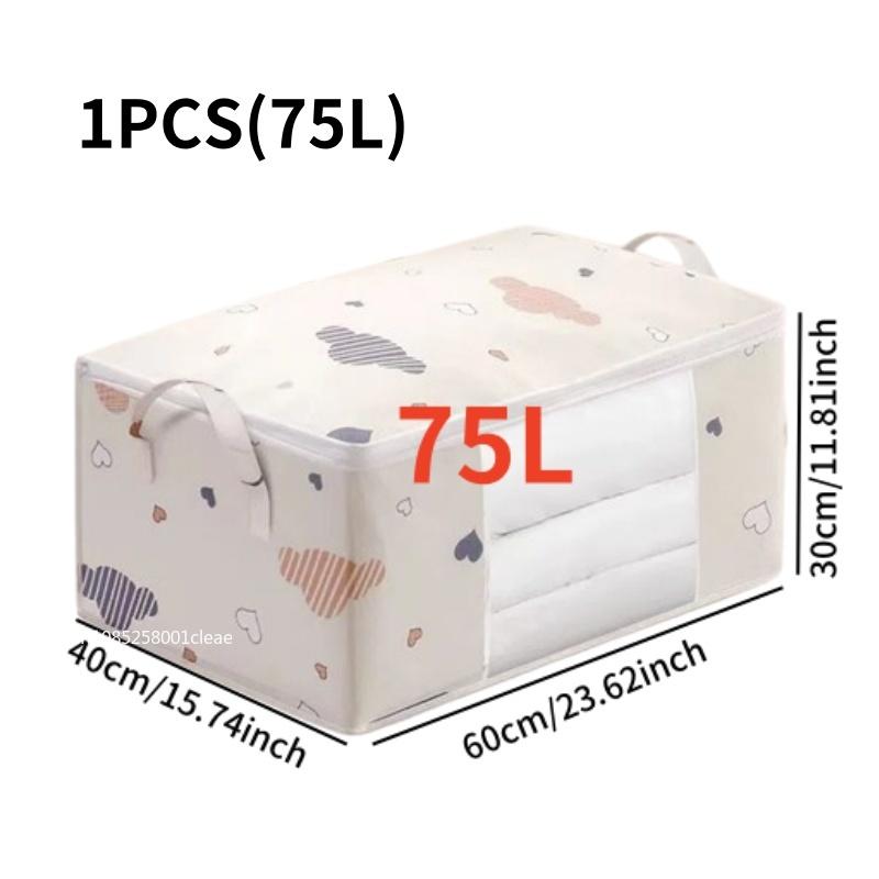 1/2/4PCS Big Capacity Quilt Clothes Duvet Blanket Storage Bag Organizer Sorting Bags Dustproof Closet Under-Bed Moisture Proof