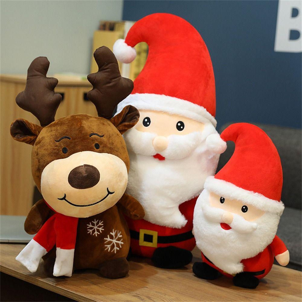 Gifts Stuffed Animal Snowman Plush Toy Santa Claus Plush Toys Elk Stuffed Toys Christmas Plush Toys