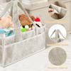 Plüsch Windelorganizer Tragbarer Baby-Windel-Caddy Aufbewahrungskorb mit Mehrfachfächern Neugeborenenartikel Windeltaschen Organizer