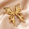 Elegant Irregular Stud Earrings: Stainless Steel Non-fading Titanium with Light Luxury Design