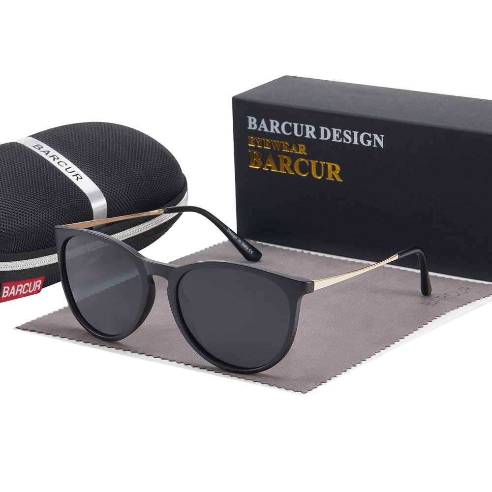 BARCUR Classic Polarized Sunglasses For Both Men Women Essential For Outdoor Driving Business Leisure Sunglasses