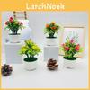 Artificial Camellia Sasanqua Bonsai Plant For Photography Home Decor And Wedding Centerpieces