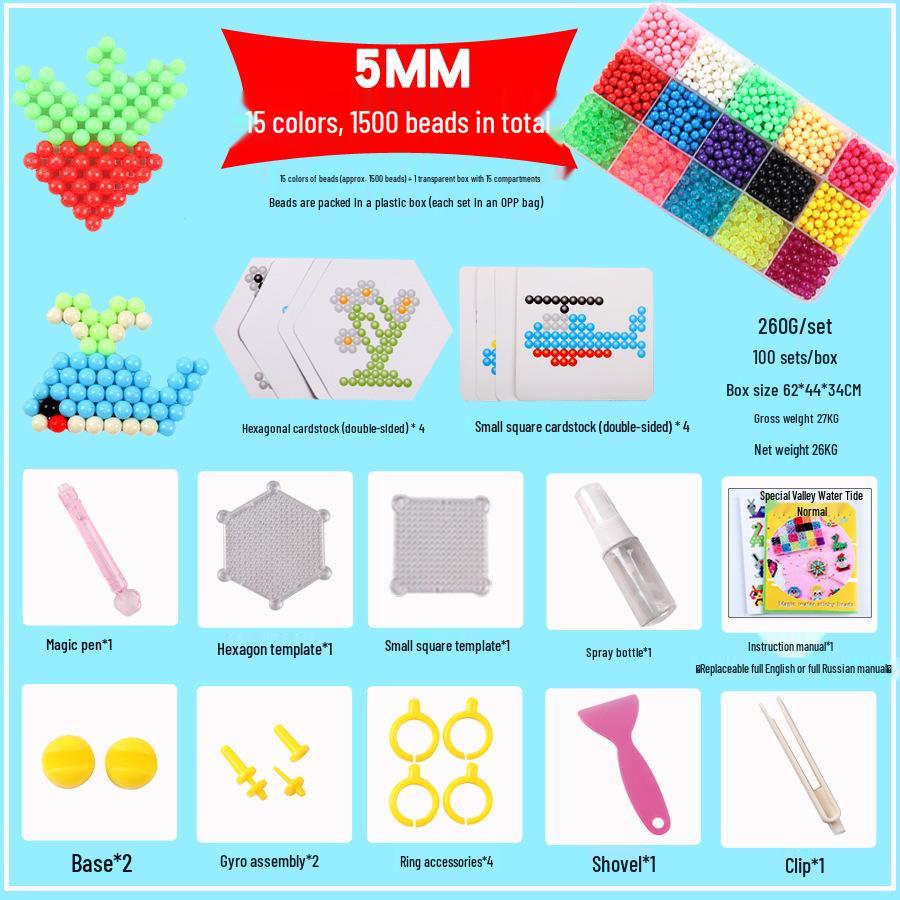 Mist Magic Water Soluble Sticky Beads DIY Handmade Toy