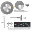 10pcs 16/30/40mm Diamond Saw Blade Mini Grinding Wheel Saw Cutting Disc Grinding Wheel Circular Saw Blade for Dremel Rotary Tool
