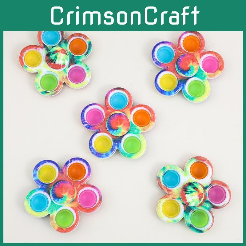 Spinner With Stressrelief Silicone Bubbles For Kids And Office Use Desk