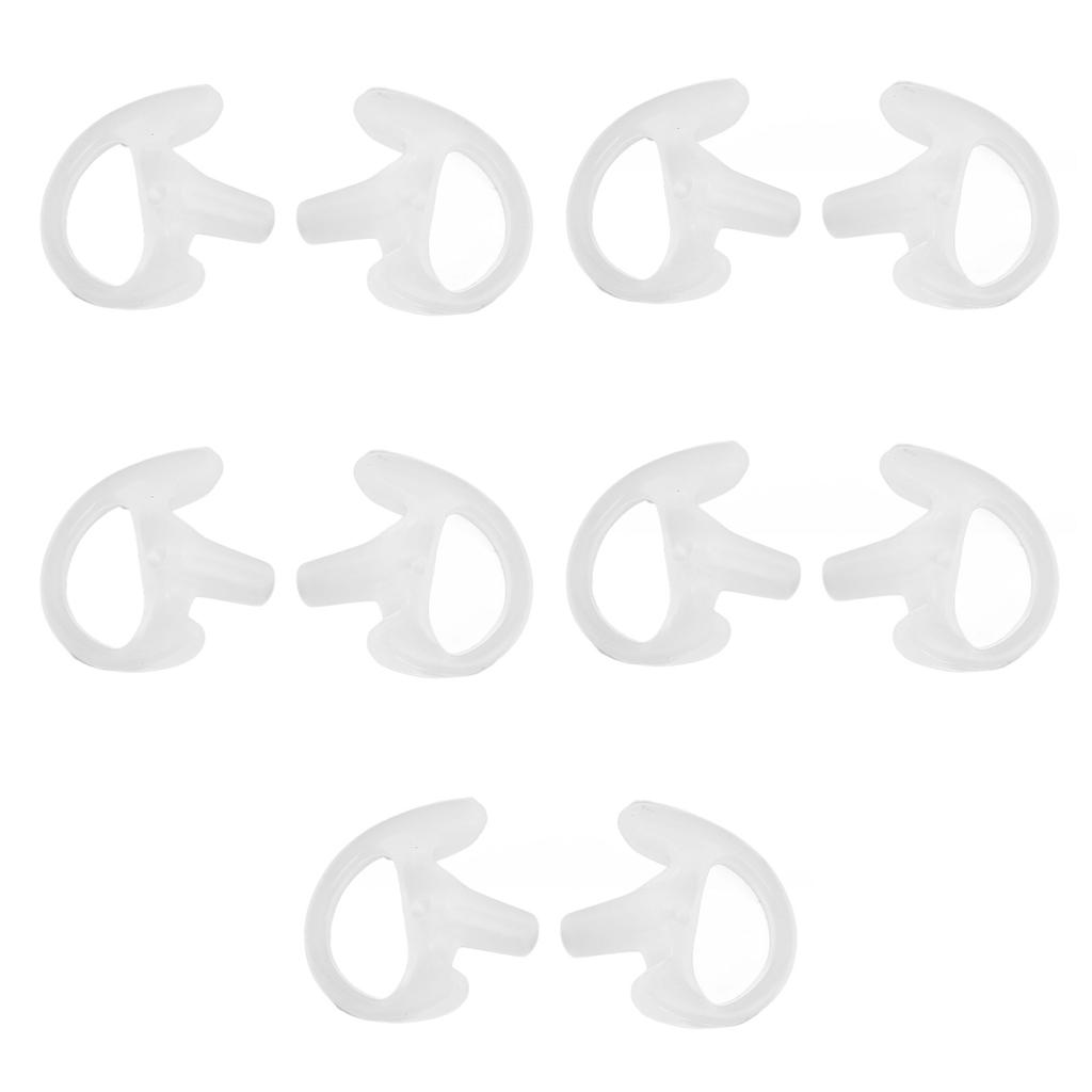 Two Way Radio Ear Mold Replacement Eco Friendly Silicone Walkie Talkie Earmold for Two Way Radio