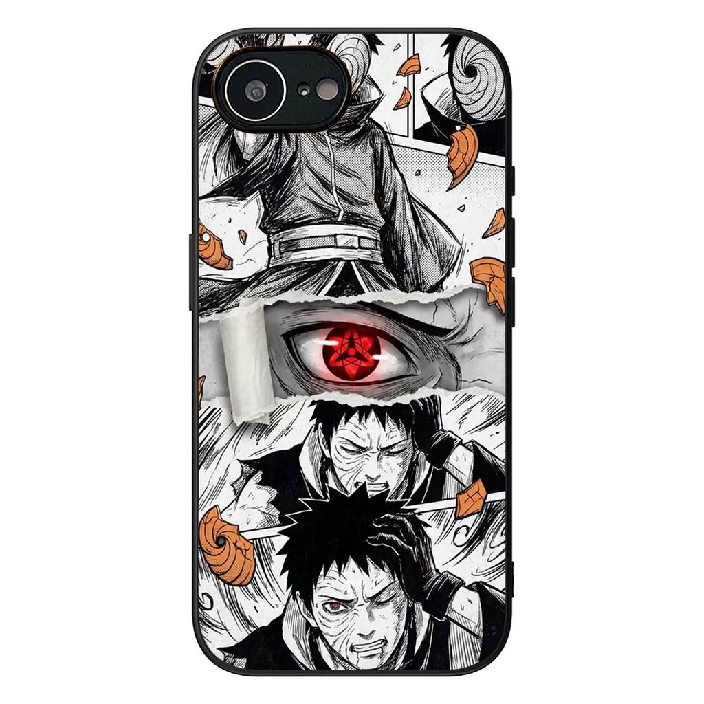 Sasuke Naruto Obito Uchiha Tobi Phone Case for Xiaomi Redmi Note 12 11 10 A3 Pro 10A 10C 12C Note12 5G Protective Cover
