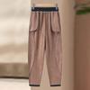 LANGSHA Elderly Women's Winter Thermal Loose-Fit Pants