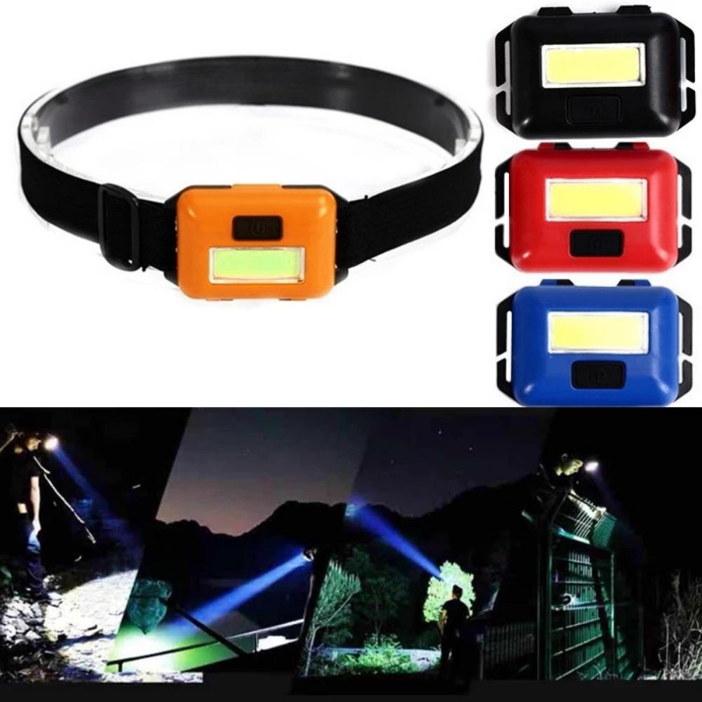 Mini Headlight COB LED Headlamp 3 Modes Waterproof Headlight Head Flashlight Torch Lanterna For Outdoor Camping Night Fishing