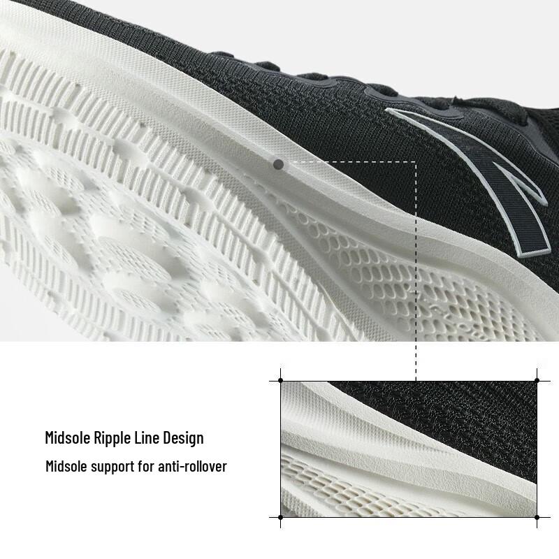 Anta Women's Flyknit Lightweight Running Shoes