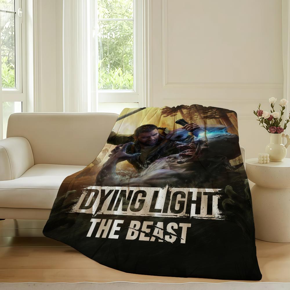 Game D Dying L Light The B Beast Blanket For Sofa Office Bed Plane Travel Sleep Read Relax Camping Soft And Warm