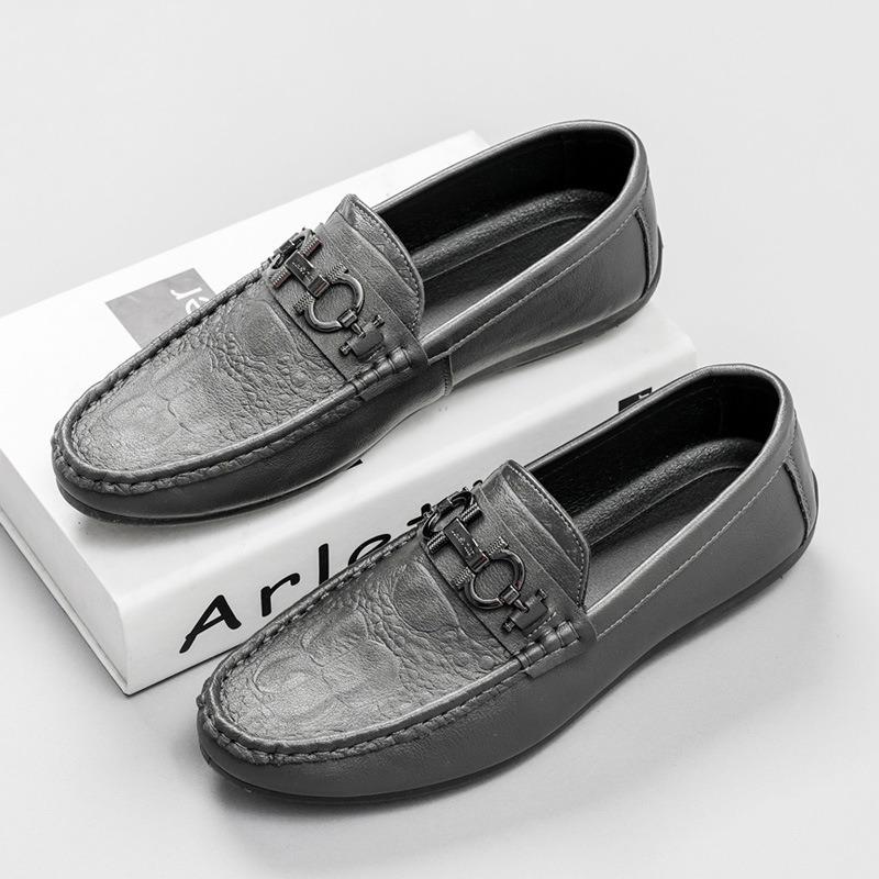 

Туфли Doudou мужские новые мужские деловые повседневные кожаные туфли с узором крокодила высококлассная формальная одежда, спасибо. 44