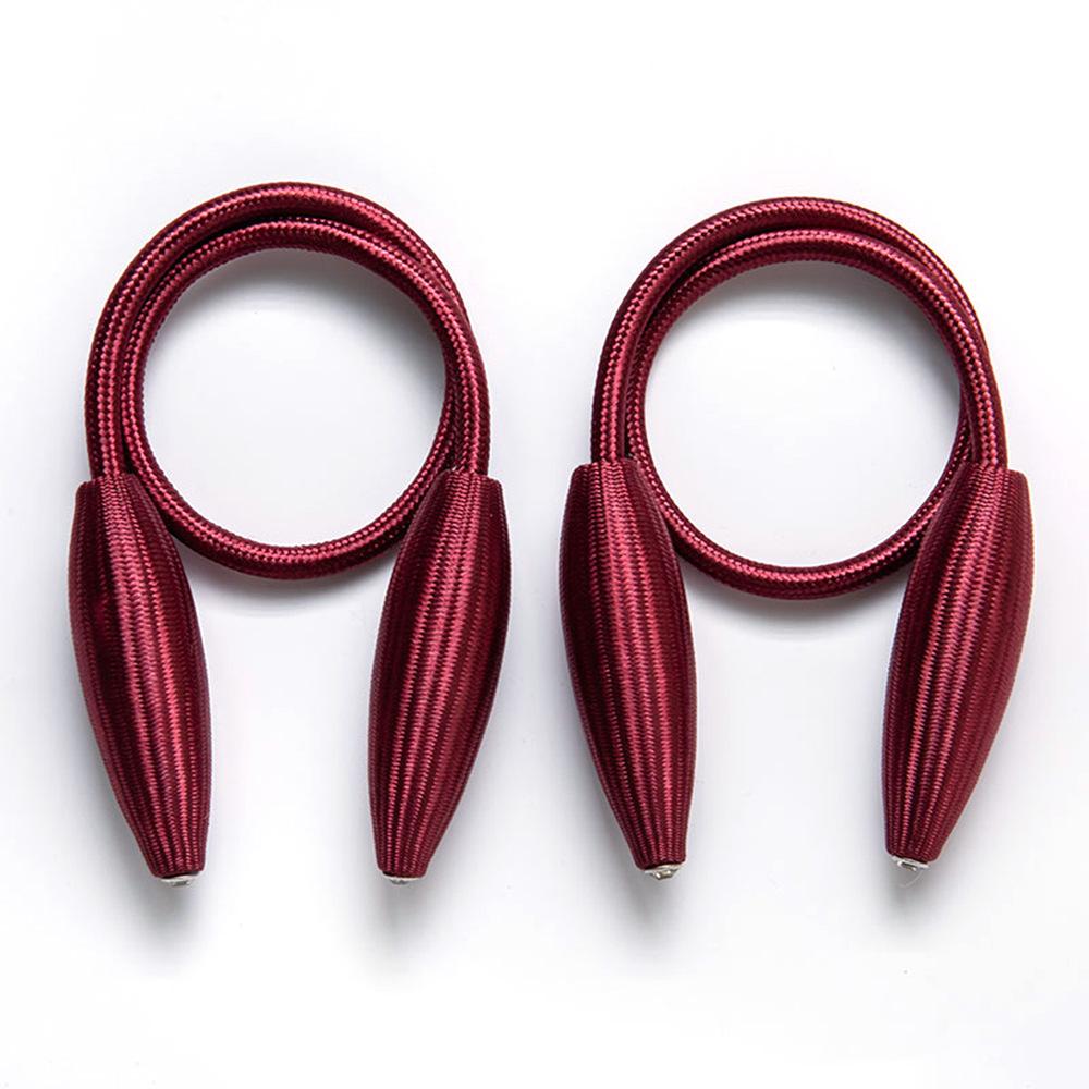 Modern Decorative Curtain Tie Backs No Drill DIY Twist Window Curtain Holders Flexible Home Decor