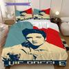 Elvis Presley Rock Roll Threepiece Set 1 Duvet Cover 2 Pillowcase Without Core Christmas Birthday Gift Bedding Set