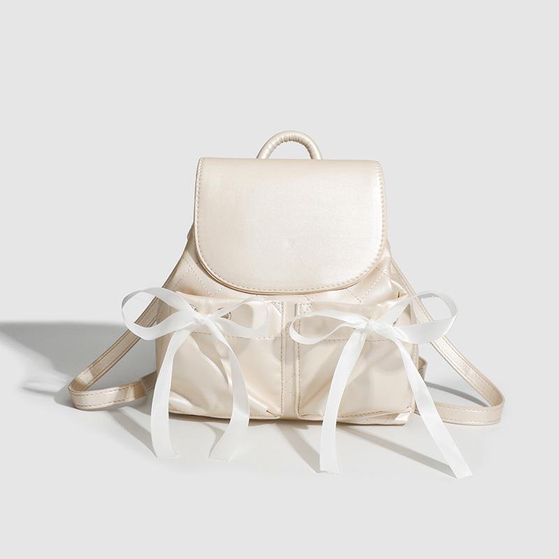 Moda letnia 2024 Słodki plecak sportowy do baletu z kokardą dla kobiet i dziewcząt