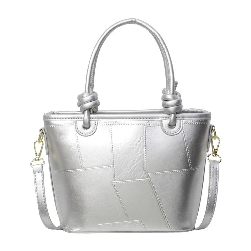 Popular Small Bag Women's Summer New Portable Bucket Bag Fashion Shoulder Messenger Bag Tote Bag Tide