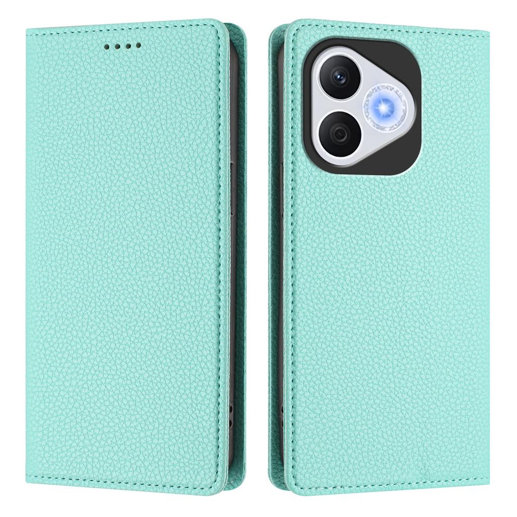 For Honor 400 Lite 5G Wallet Case RFID Blocking Litchi Texture Leather Mobile Cover