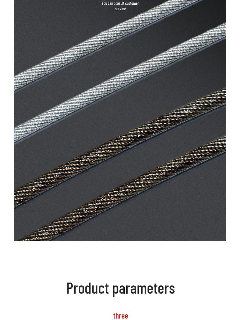 Anti-Rotation Steel Wire Rope with Soft Core for Electric Hoist and Outdoor Crane Use