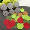 6pcs/set Metal Cutting Dies  Stitch Flower Lace Round Scrapbooking Paper Craft Knife Mould Blade