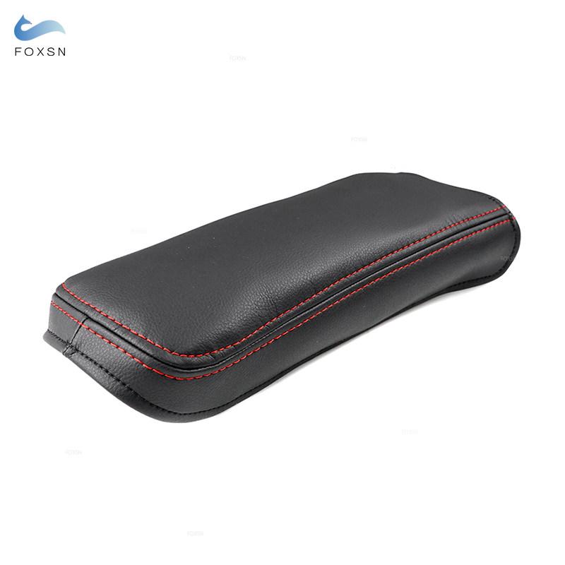Soft Leather Armrest Cover For Toyota Corolla  Car Interior Center Control Armrest Box Skin Cover Trim