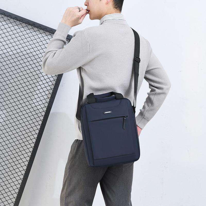 Business Pendler Handtasche Herren große Kapazität Umhängetasche Oxford Tuch Crossbody Tasche