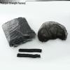 Disposable Black Hairnet Cap - Non-woven Fabric for Industrial Use