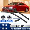 2pcs Wiper Front Wiper Blades Set For Mercedes-Benz CLA-Class C117 2013-2015 2014 Windshield Windscreen Window 24"+19"