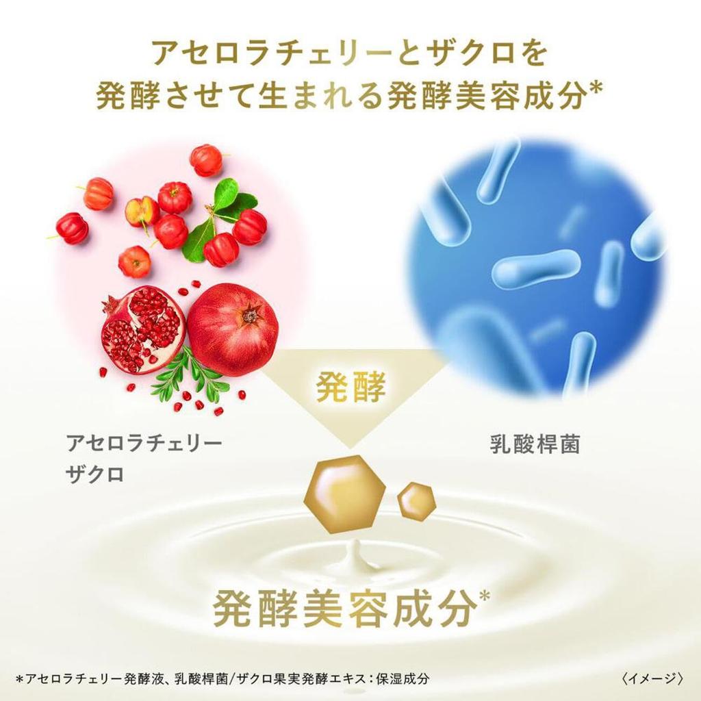 Dove Body Wash Fermented Beauty Shine Refill Pack 340g x Sweet Rose Scent & Series, & Transparency, 3,