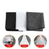 1/2M Non-Woven Fusible Interlining, Iron-On Adhesive Lining for Sewing, Single-Sided In White Black Grey for Patchwork