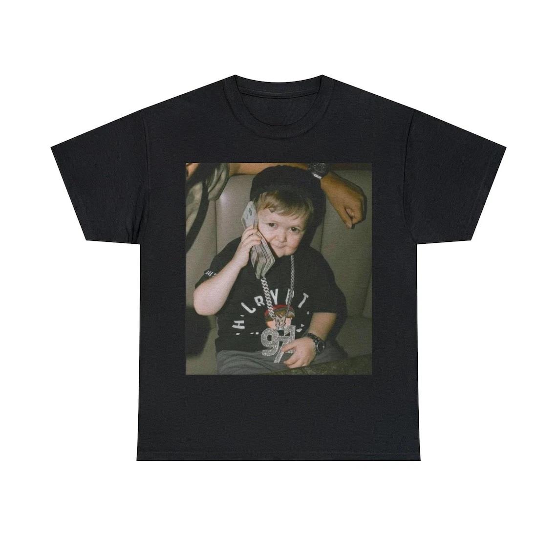 Interesting emoji T-shirts, Hasibra Magomedov s Money mobile phone, funny Tee M