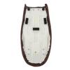 Motorcycle Seat Cushion Hump Shape Vintage Replacement for CB125 CB175 CB200 CB350 CB360 CB400 Brown Diamond Style