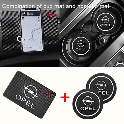 Suporturi de pahar din silicon, pad-uri antiderapante pentru telefoane mobile, piese auto Pentru Insignia Astra Antara Meriva Zafira H G Corsa