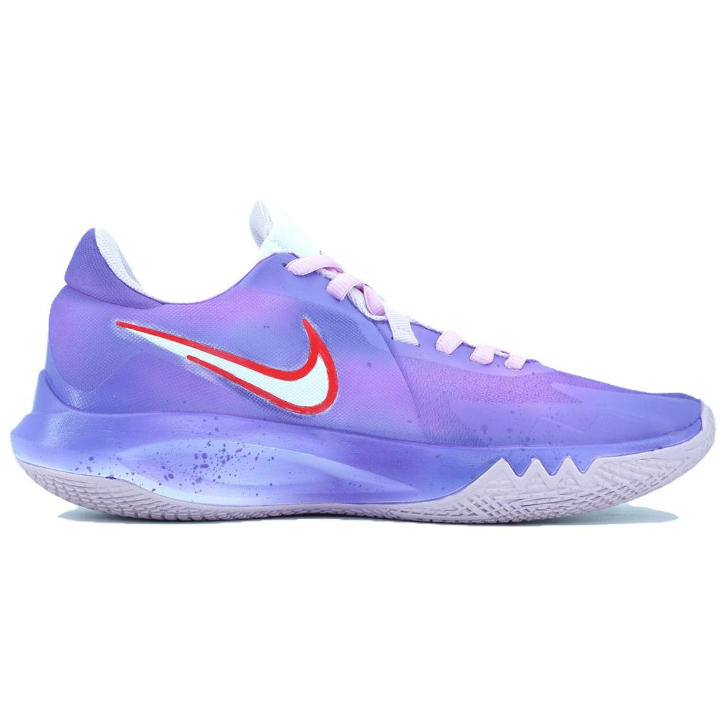 Nike Precision 6 Lila Blitz Dämpfung Rutschfest Abriebfest Niedrig geschnitten Basketballschuhe Herren Lila DD9535-100(Team479-)
