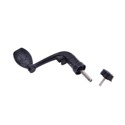 1Pc Black Plastic Power Handle Fishing Reel Crank Crank Arm Spinning Reel