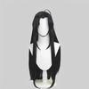Yiling Patriarch Wei Wuxian Adult Cosplay Wig – Long, Straight, Black Widow's Peak Hairstyle