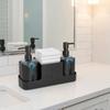 Sponge Holder Kitchen Soap Dispenser Refillable Hand Soap Dispenser 2 in 1 Set Storage Tray  Hotel