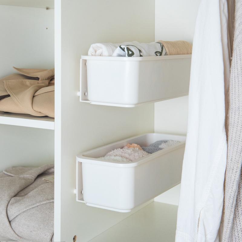 Kitchen Under Sink Organizer Storage Box Wall-mounted Door Spices Condiments Kitchen Organizers for Pantry Cabinet Closet Box