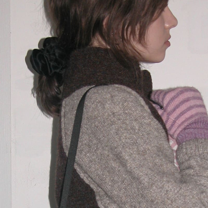 

для Matt Velvet Scrunchie_Medium_Black Medium