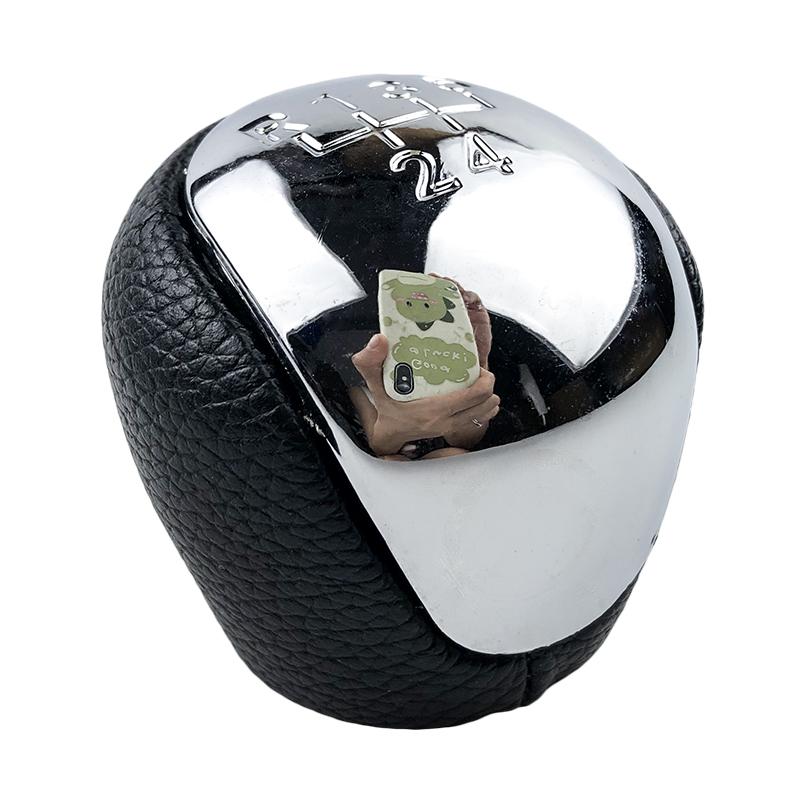 Araba Styling Deri Vites Topuzu Kolu Shifter Kafa Kia Forte Soul Touring I30 Hyundai Elantra 2008 2009 2010