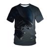 Alien T-Shirts Animal Pattern 3D Print Women Men Casual Short Sleeve T Shirt Y2k Harajuku Streetwear Tees Tops Unisex Clothing