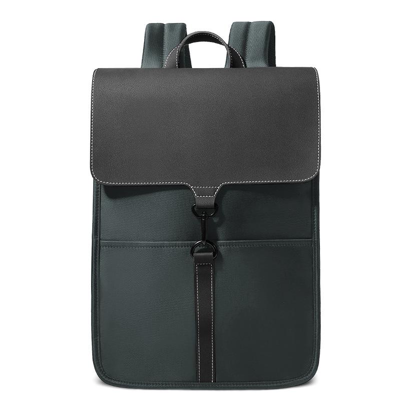 

Мужской минималистичный водонепроницаемый рюкзак для ноутбука 15 дюймов для бизнеса, поездок на работу или учебы темно-серого