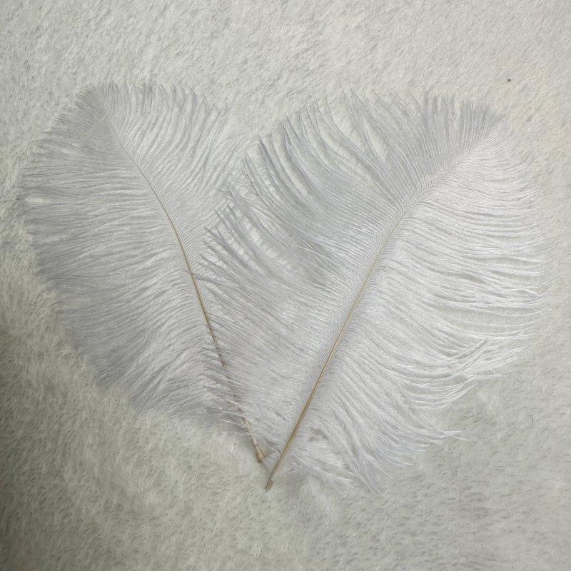 50pcs/lot  Black Ostrich Feathers 6-14 Inch 15-40cm for Wedding Decor Craft  Handicraft Accessories Table Centerpieces Carnival