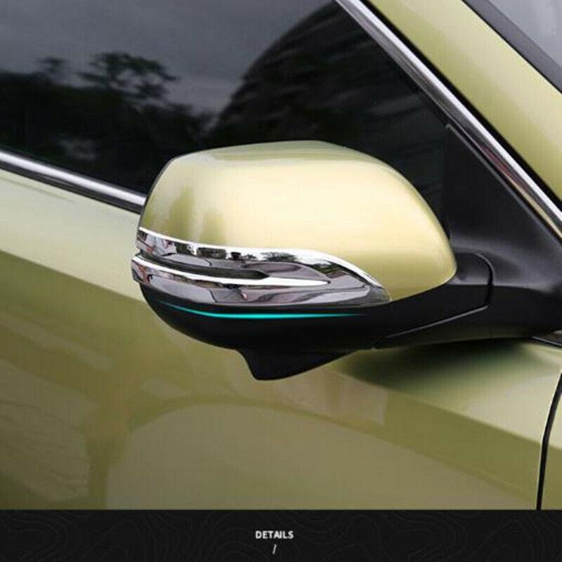 Carbon Fiber Side Rearview Mirror Strip Decorative Trim For Honda CR-V 2017-