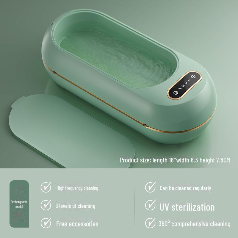 Advanced Automatic Eyeglass Cleaner: Superior To Ultrasonic, Compact Design for Home Use