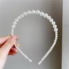 Modyle Fashion Full Pearl Hairbands Elastic Flower Women Hair Hoop Bands Headband Bezel Girls Hair Accessories Headdress