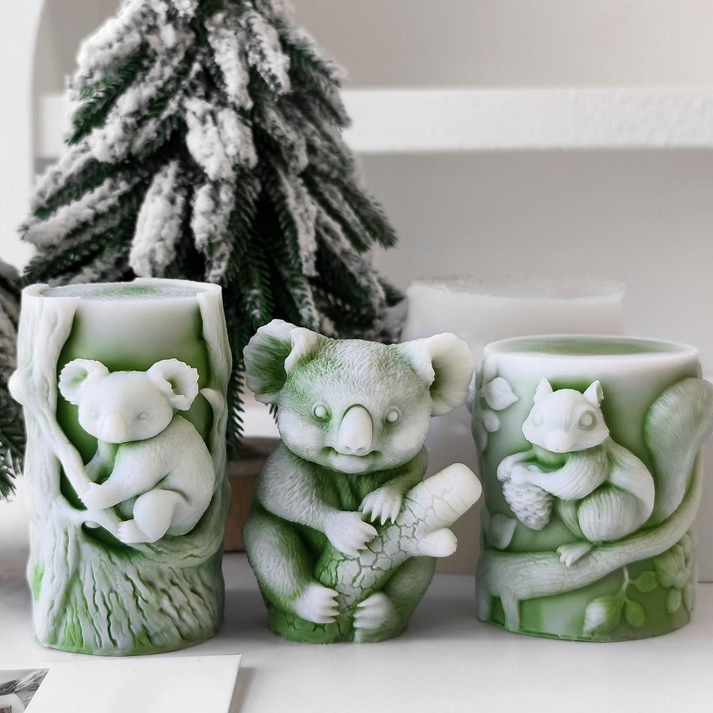 Practical Sturdy Silicone Mould Accessory for Squirrel Candle Holders Portable for Handmade Gifts and Home Accent