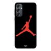 Phone Case - MANIACASE - Samsung Galaxy A34 - Jordan Logo 23 - Silicone - Red