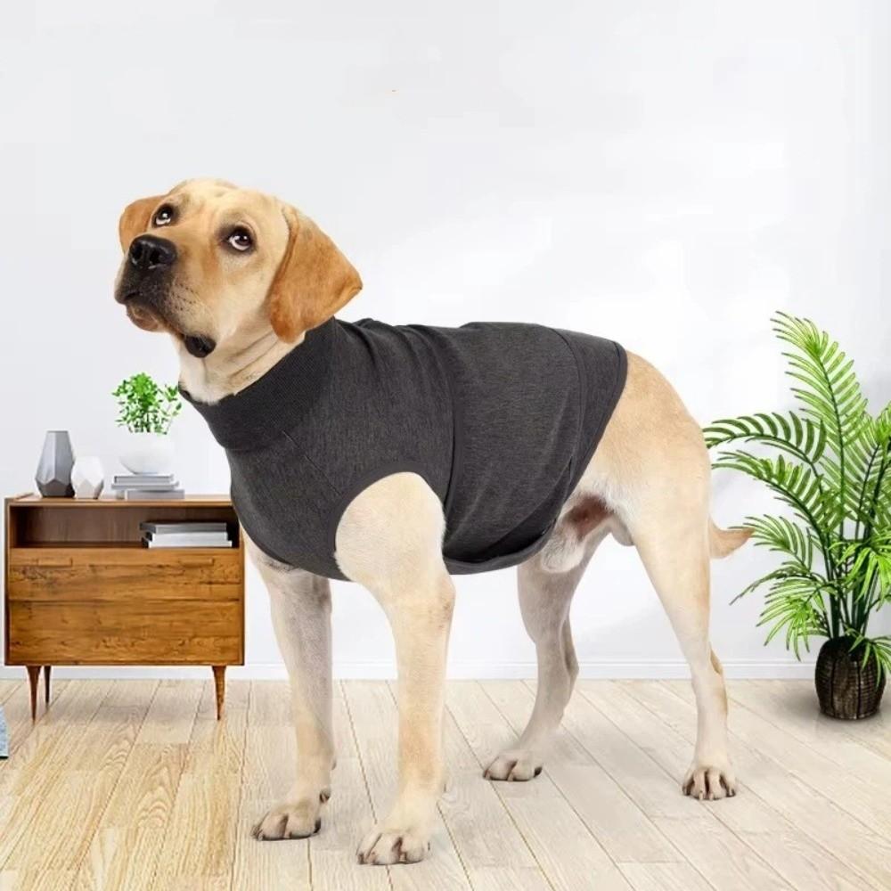 Adjustable Dog Anxiety Jacket Stretchy Pullover Dog Calming Shirt Pet Calming Vest Keep Pet Calm